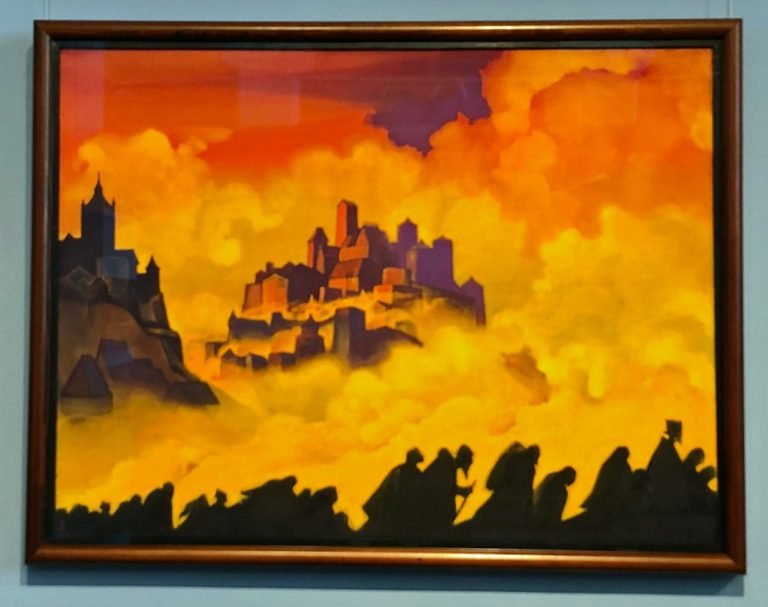 Рерих град обреченный картина